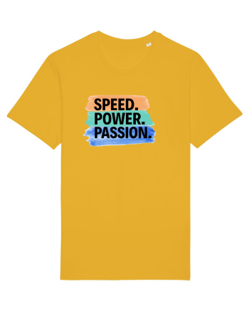 Speed. Power.  Passion.  Spectra Yellow