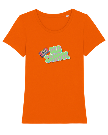 Old School Bright Orange