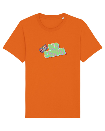 Old School Bright Orange