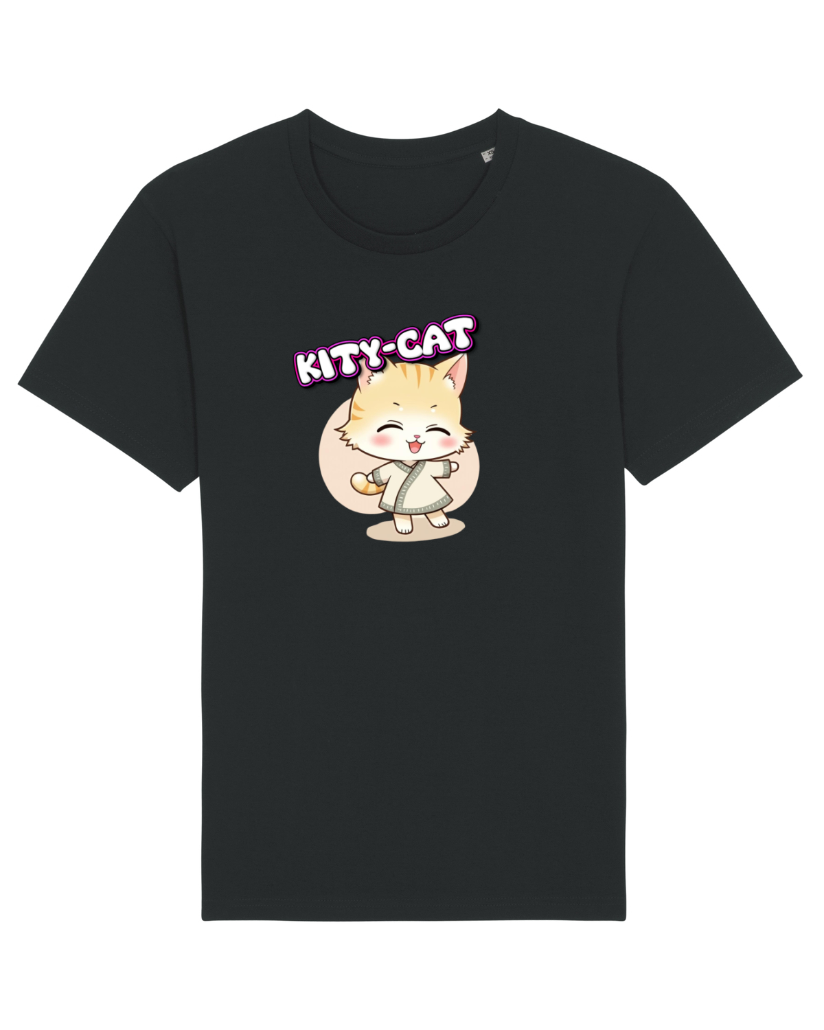 Tricou mânecă scurtă Unisex Rocker Black