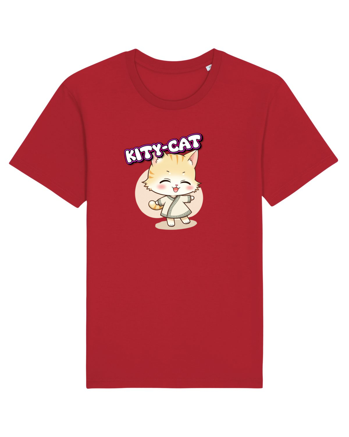 Tricou mânecă scurtă Unisex Rocker Red