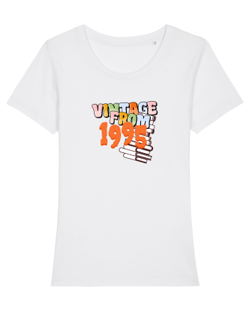 Vintage from 1995 White
