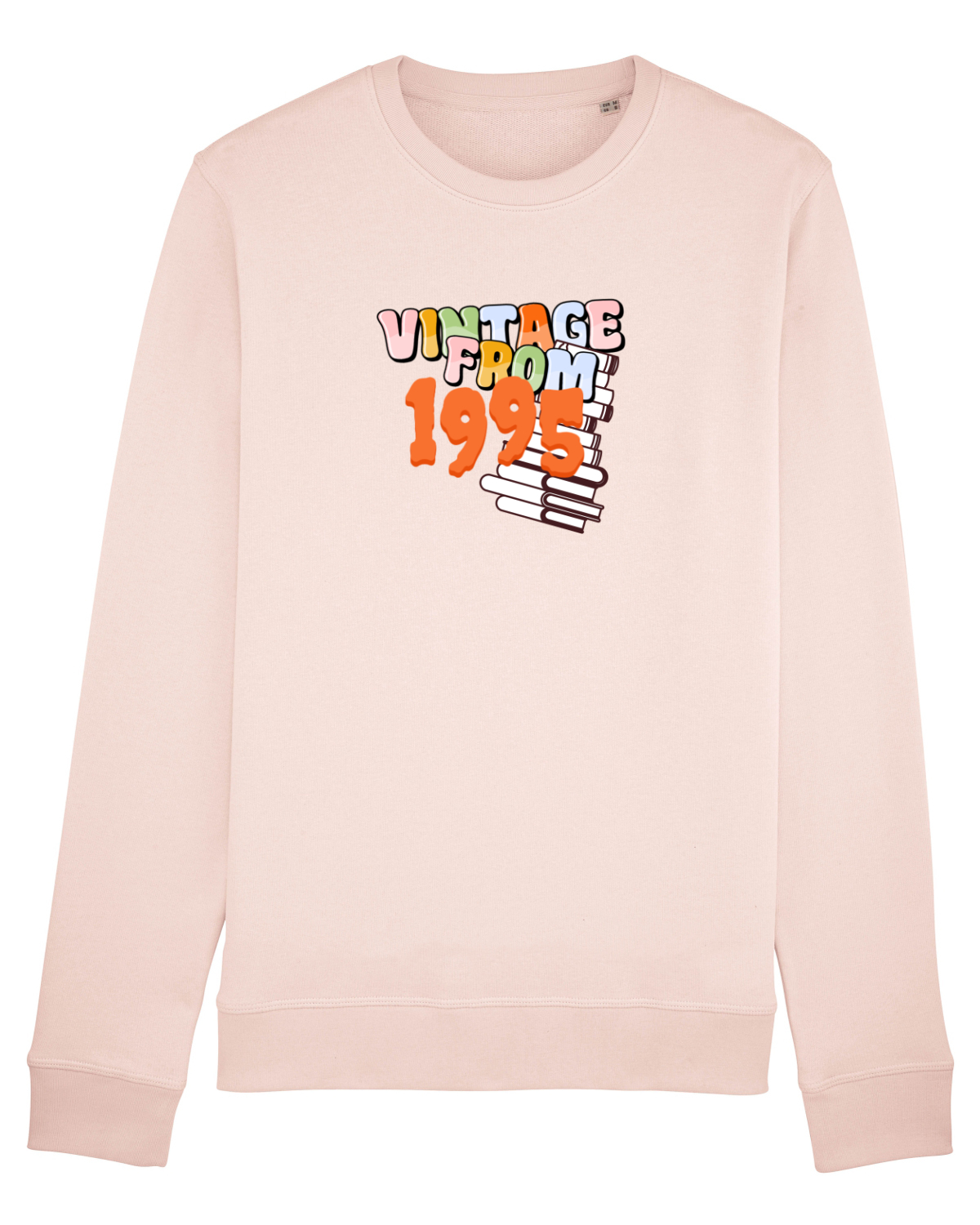 Bluză mânecă lungă Unisex Rise Candy Pink