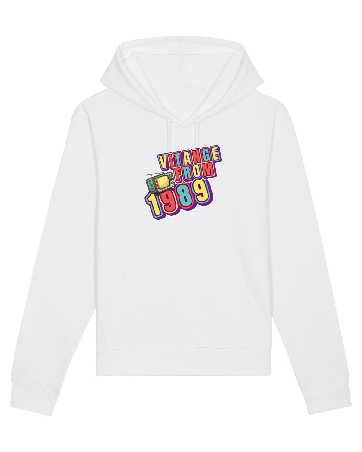 Hanorac Unisex Drummer White