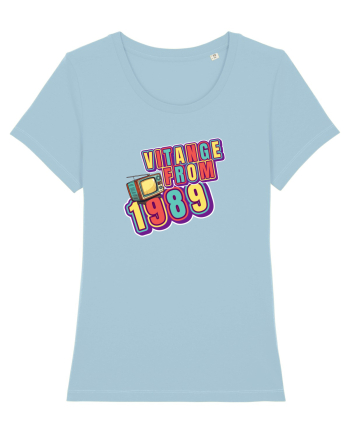 Vintage from 1989 Sky Blue