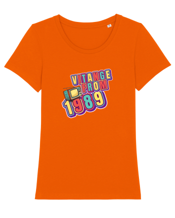 Vintage from 1989 Bright Orange