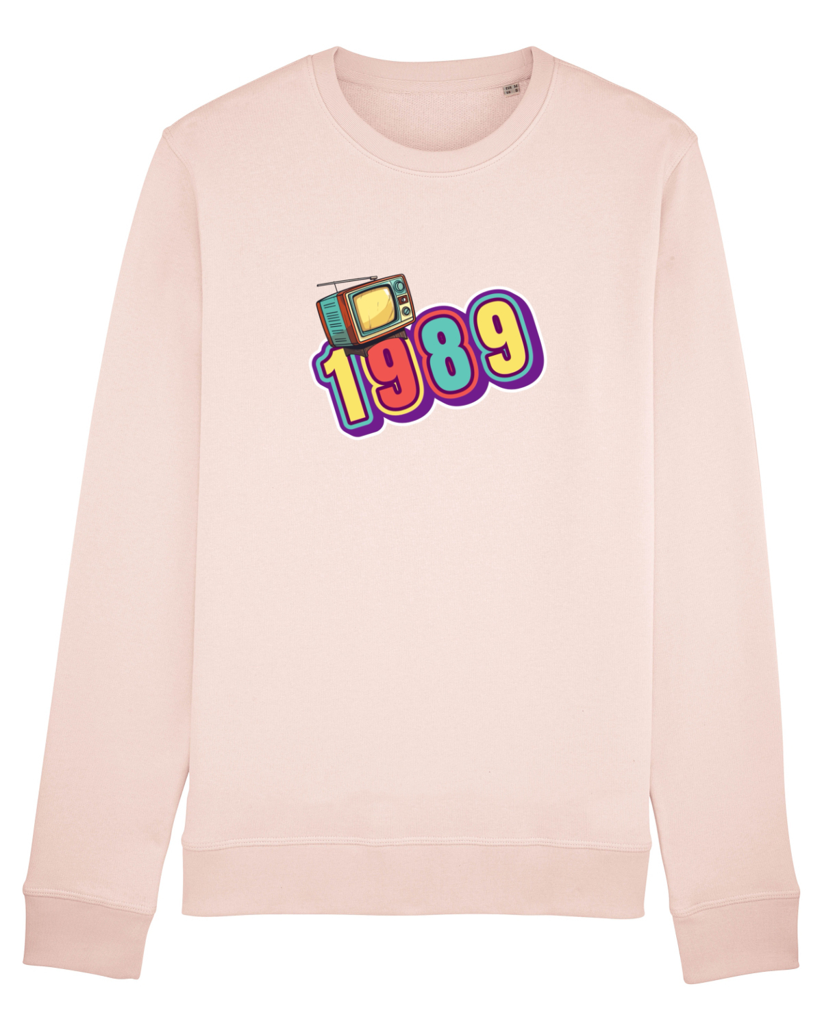 Bluză mânecă lungă Unisex Rise Candy Pink