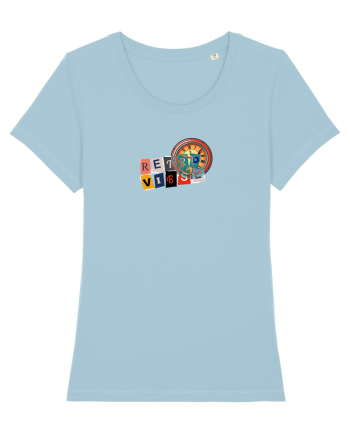 Retro vibse Sky Blue