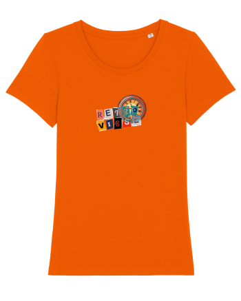 Retro vibse Bright Orange