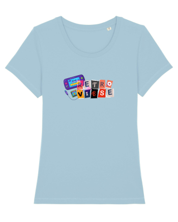 Retro vibse Sky Blue