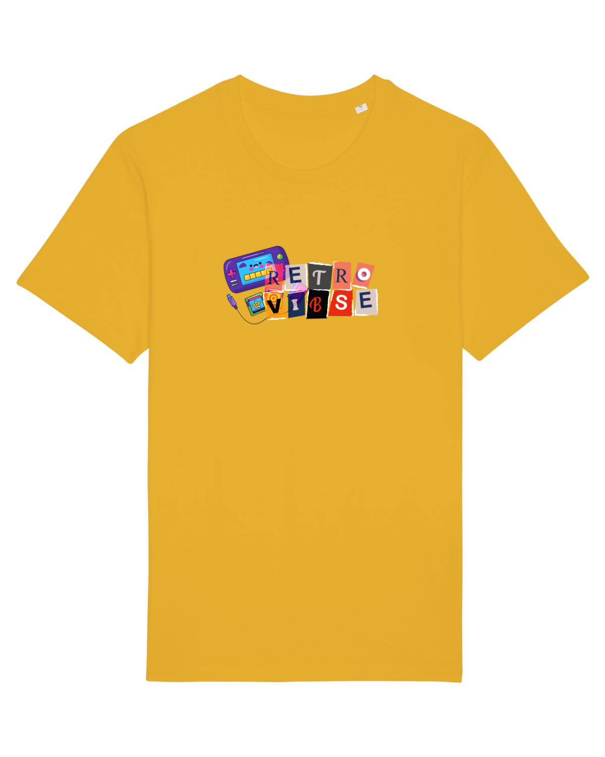 Tricou mânecă scurtă Unisex Rocker Spectra Yellow