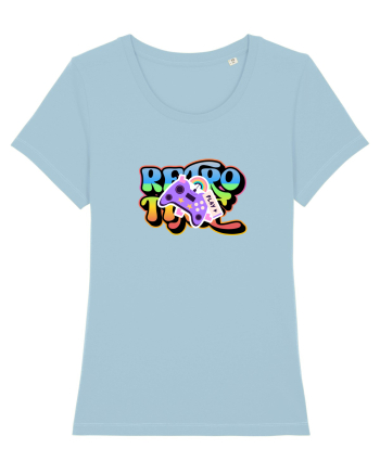 Retro time Sky Blue