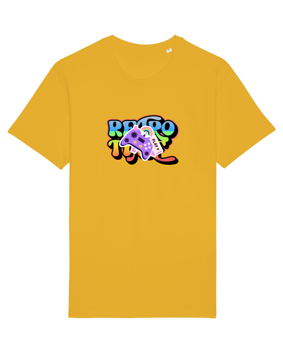 Tricou mânecă scurtă Unisex Rocker Spectra Yellow