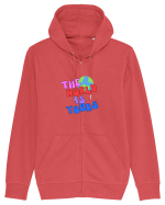The world is yours Hanorac cu fermoar Unisex Connector