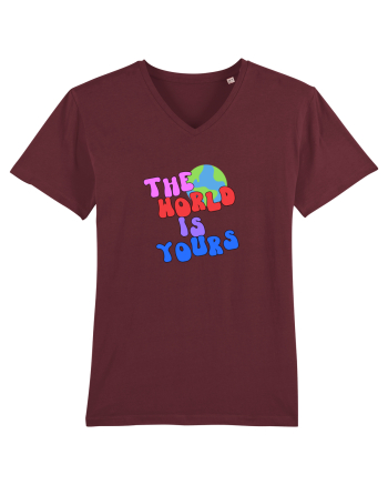 The world is yours Burgundy