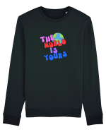 The world is yours Bluză mânecă lungă Unisex Rise