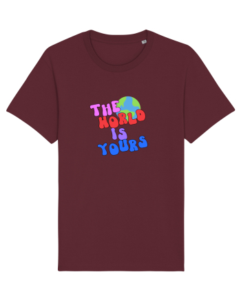 The world is yours Burgundy