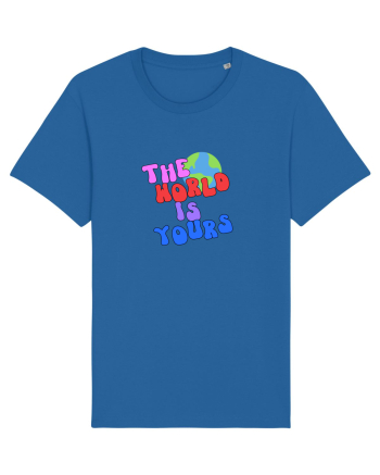 The world is yours Royal Blue