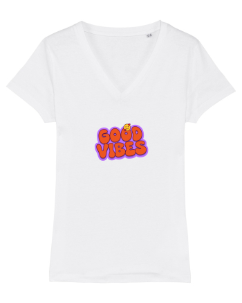 Good vibes  White