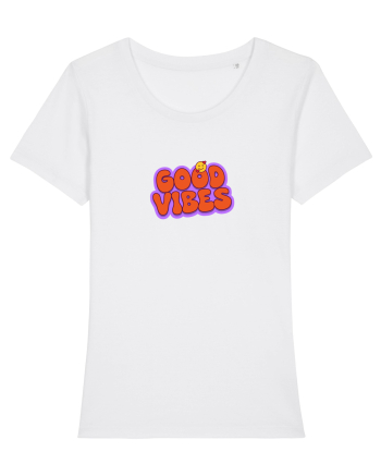 Good vibes  White