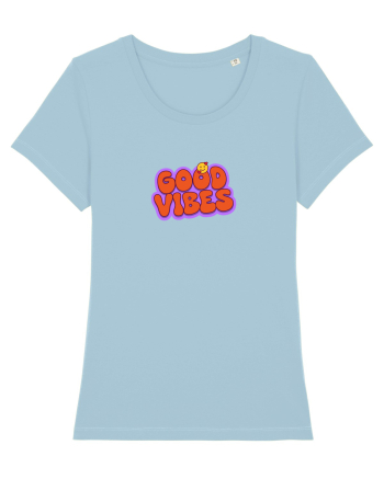 Good vibes  Sky Blue