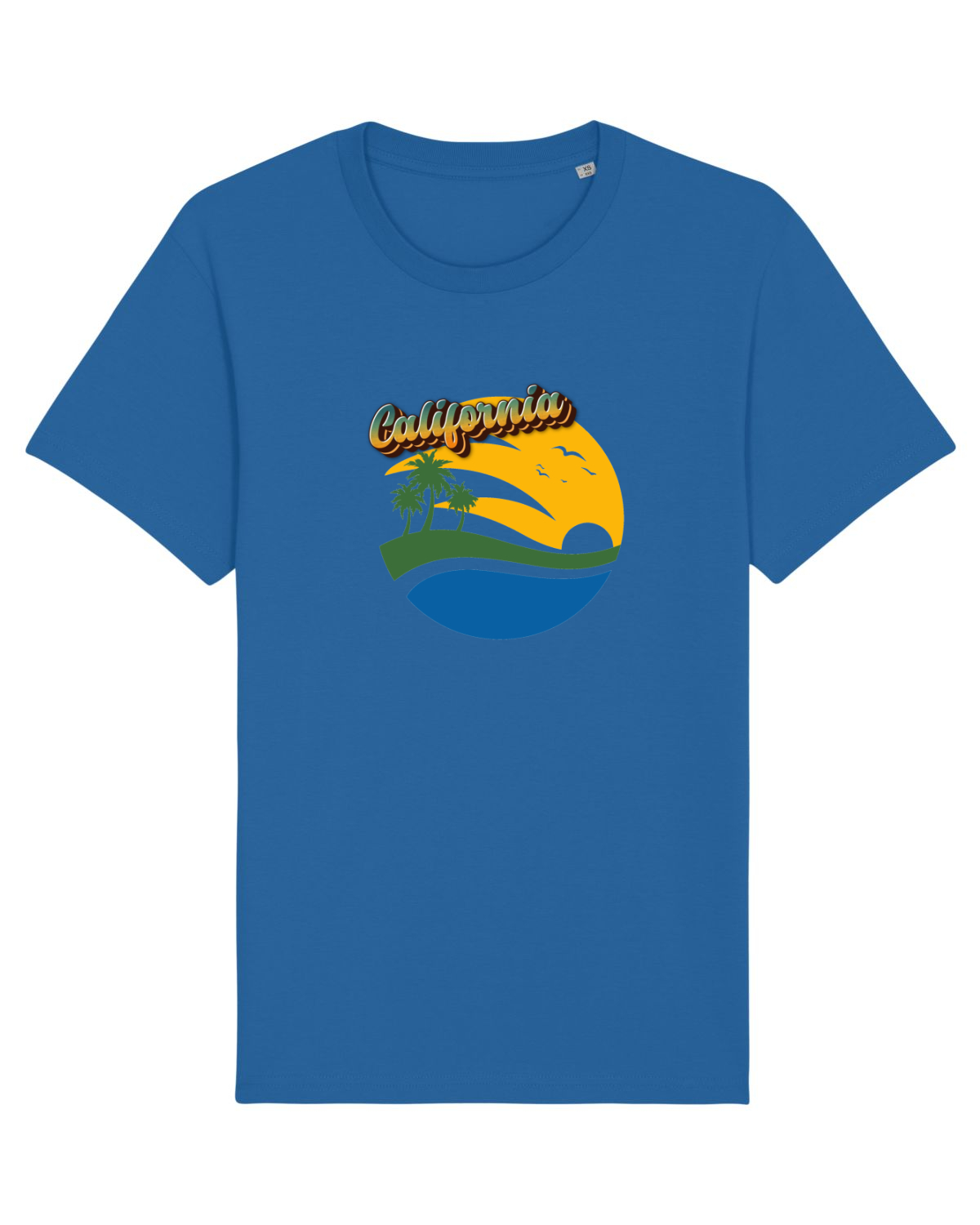 Tricou mânecă scurtă Unisex Rocker Royal Blue