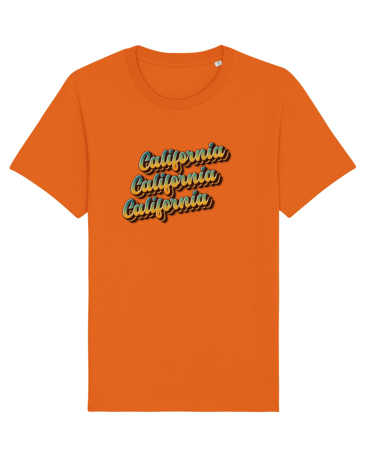 Tricou mânecă scurtă Unisex Rocker Bright Orange