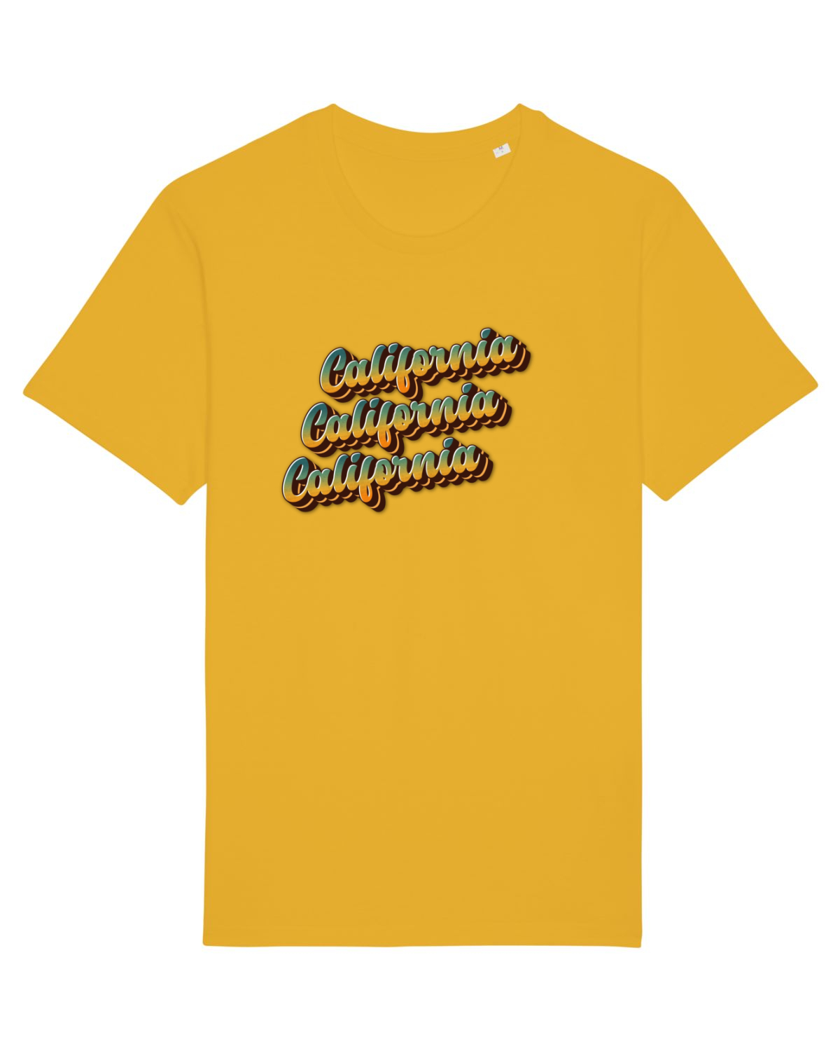 Tricou mânecă scurtă Unisex Rocker Spectra Yellow
