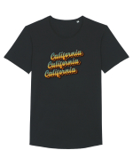 California  Tricou mânecă scurtă guler larg Bărbat Skater