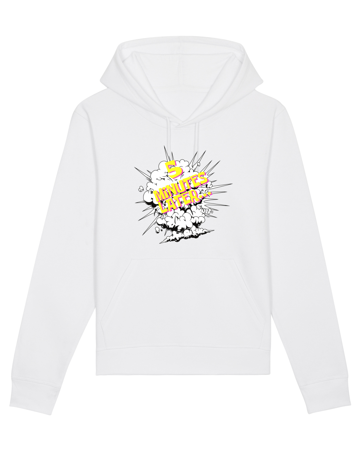 Hanorac Unisex Drummer White