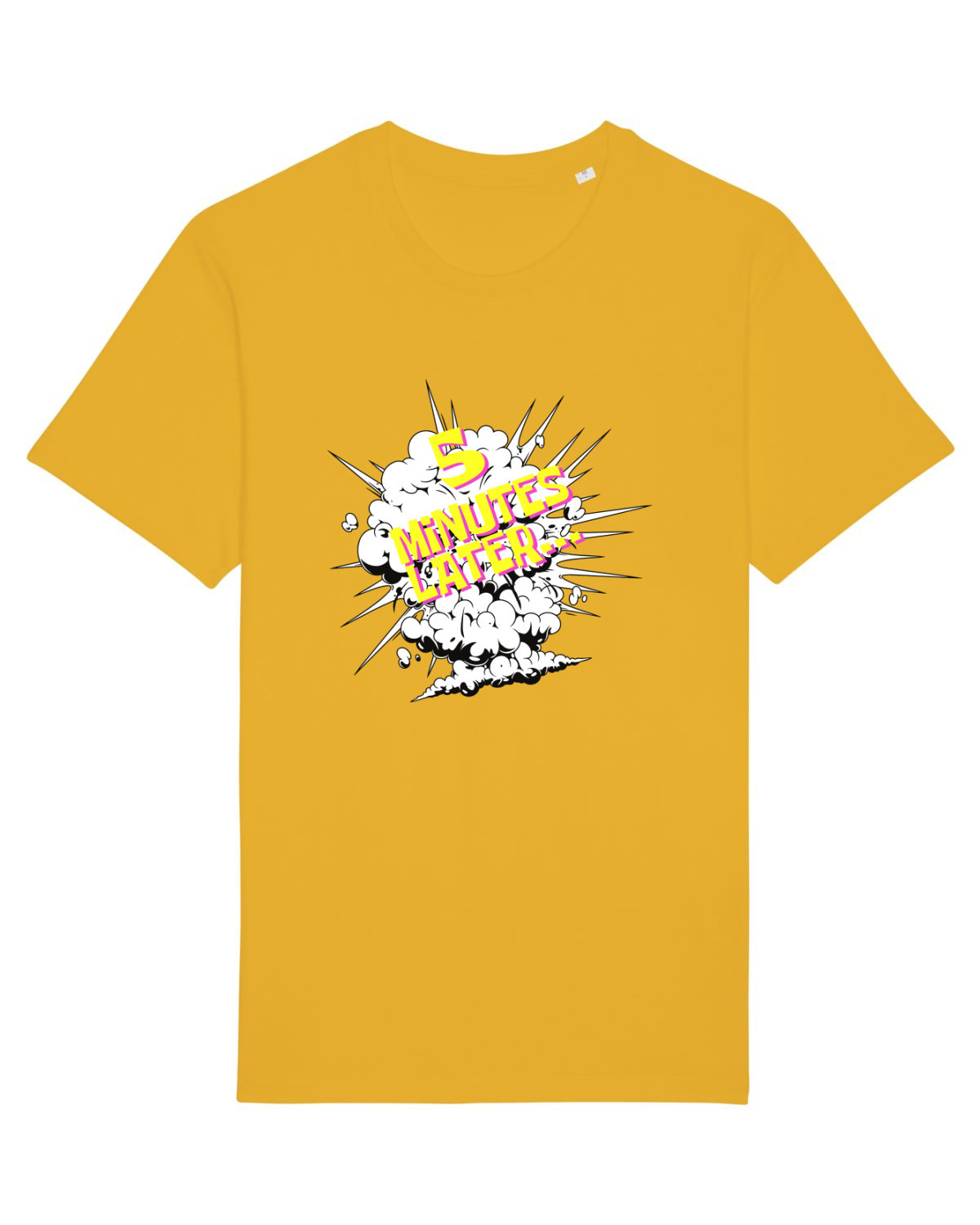 Tricou mânecă scurtă Unisex Rocker Spectra Yellow