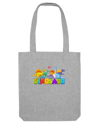 Dinosaur Heather Grey
