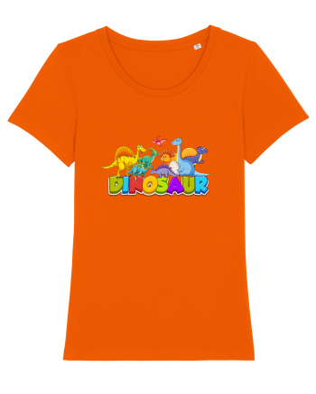 Dinosaur Bright Orange