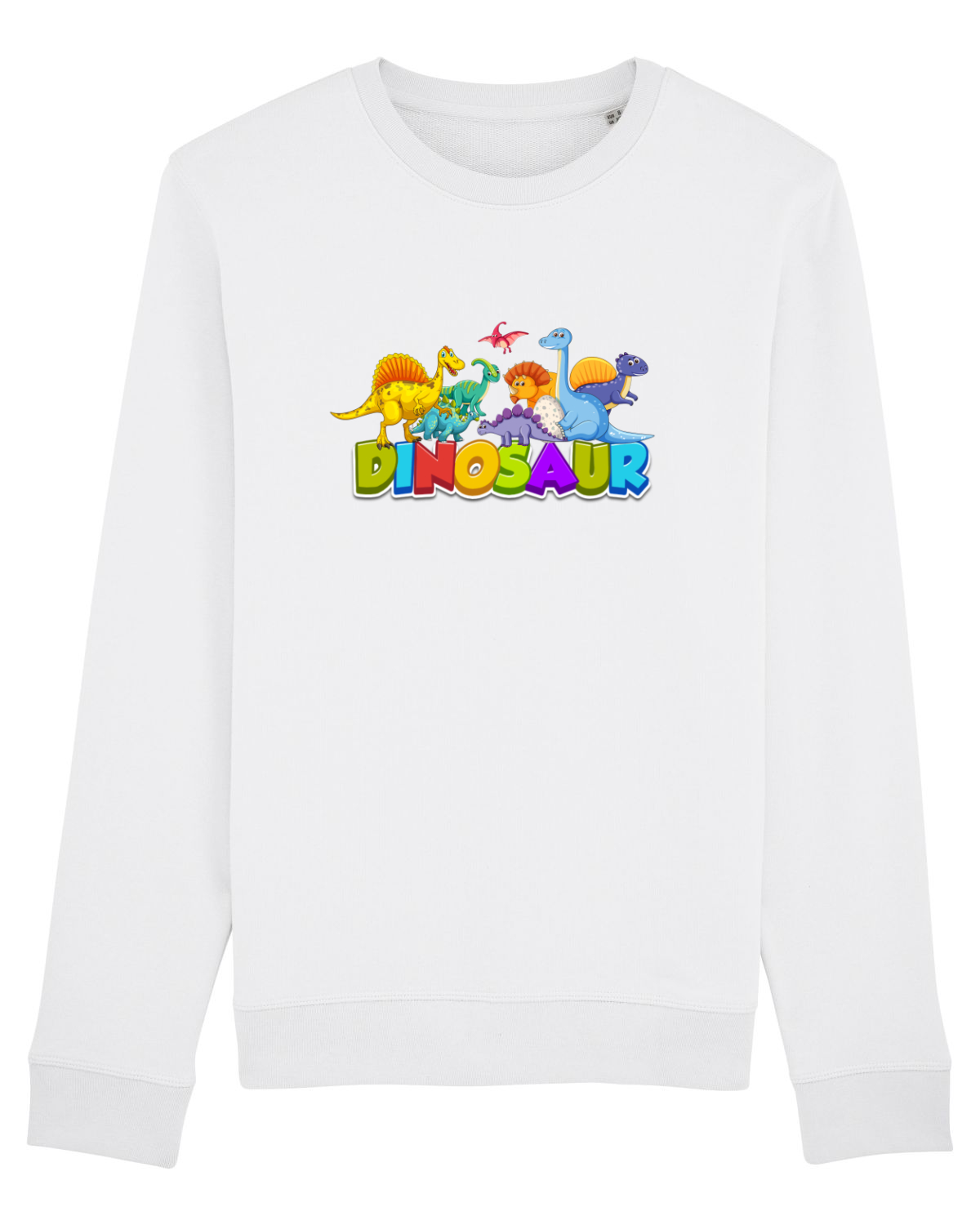 Bluză mânecă lungă Unisex Rise White