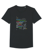 Coder Life Tricou mânecă scurtă guler larg Bărbat Skater