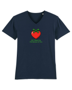 ALL I WANT FOR CHRISTMAS IS YOU - TOT CEEA CE IMI DORESC DE CRACIUN ESTI TU Tricou mânecă scurtă guler V Bărbat Presenter