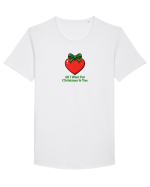 ALL I WANT FOR CHRISTMAS IS YOU - TOT CEEA CE IMI DORESC DE CRACIUN ESTI TU Tricou mânecă scurtă guler larg Bărbat Skater