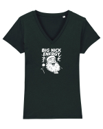 Big Nick energy Tricou mânecă scurtă guler V Damă Evoker