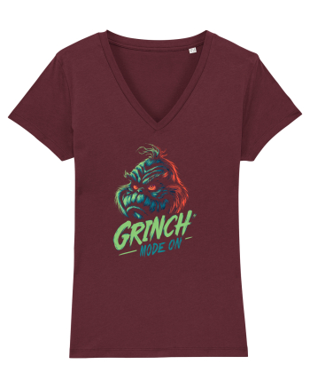 GRINCH MODE ON 2 Burgundy