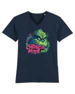 GRINCH MODE ON 3 Tricou mânecă scurtă guler V Bărbat Presenter