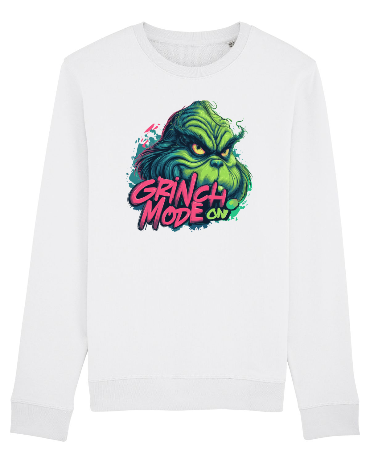 Bluză mânecă lungă Unisex Rise White