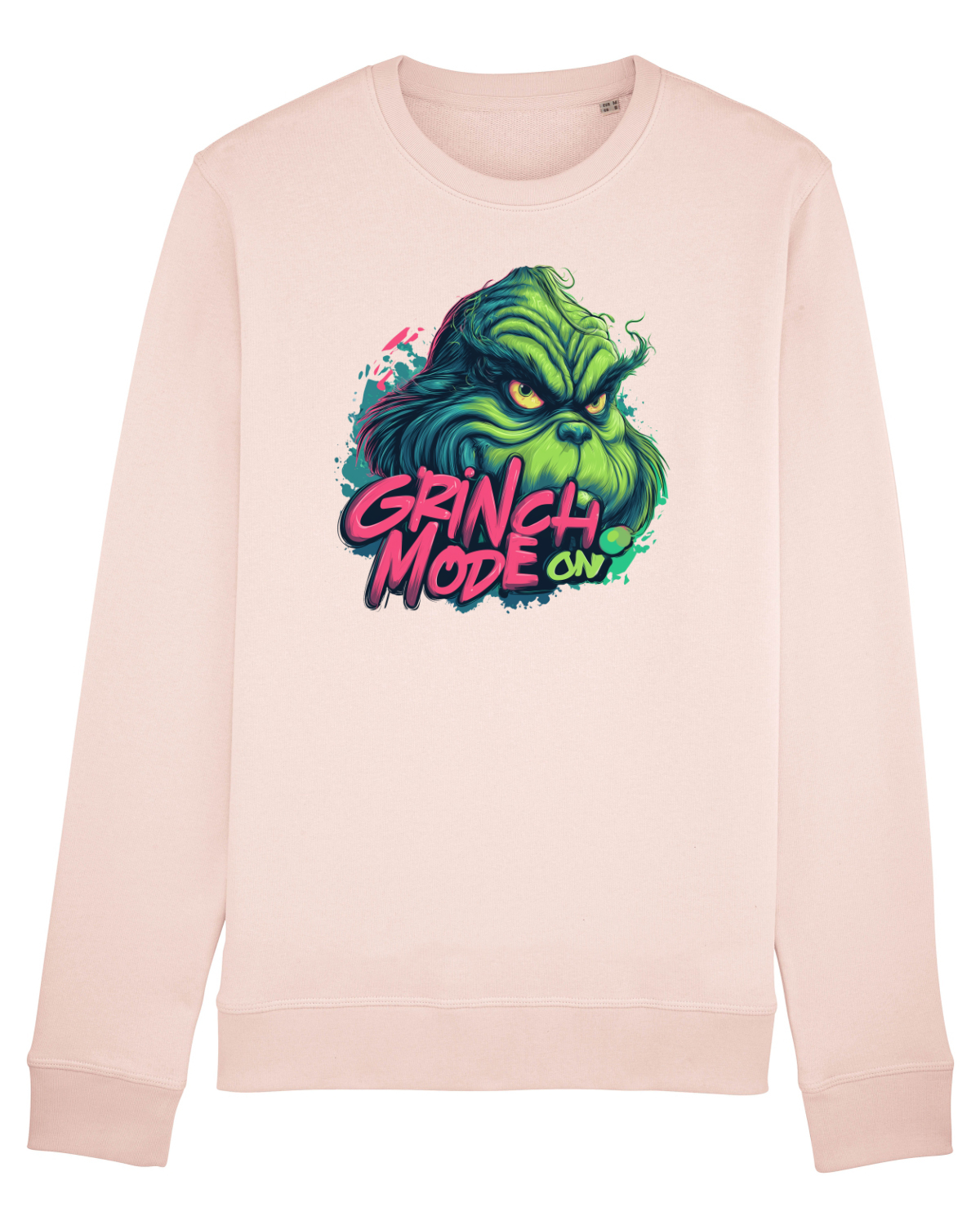 Bluză mânecă lungă Unisex Rise Candy Pink