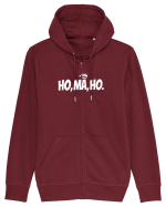 HO, MA , HO - MOS CRACIUN Hanorac cu fermoar Unisex Connector
