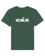 HO, MA , HO - MOS CRACIUN Tricou mânecă scurtă Unisex Rocker