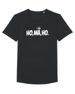 HO, MA , HO - MOS CRACIUN Tricou mânecă scurtă guler larg Bărbat Skater