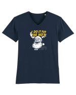I DO IT FOR THE HO`S - MOS CRACIUN Tricou mânecă scurtă guler V Bărbat Presenter