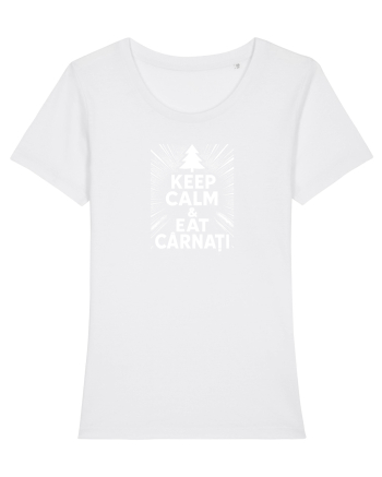 KEEP CALM & EAT CARNATI - CRACIUN - SARBATORI IARNA White
