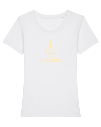 KEEP CALM & EAT COZONAC - CRACIUN - SARBATORI IARNA White