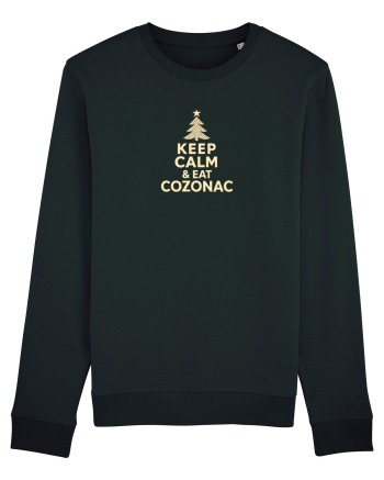 KEEP CALM & EAT COZONAC - CRACIUN - SARBATORI IARNA Black