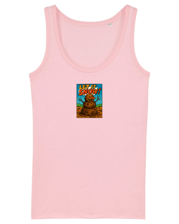 LET IT SNOW! -  OM DE ZAPADA din noroi Cotton Pink